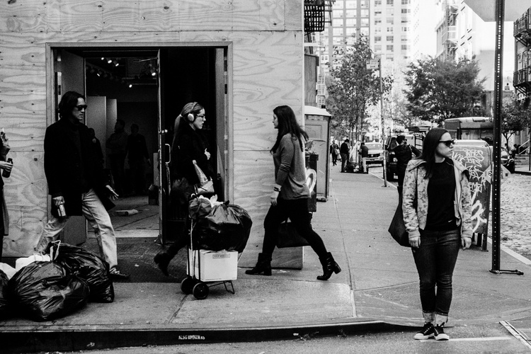 SoHo, NY - Shot with a Minolta Maxxum 7000, expired film