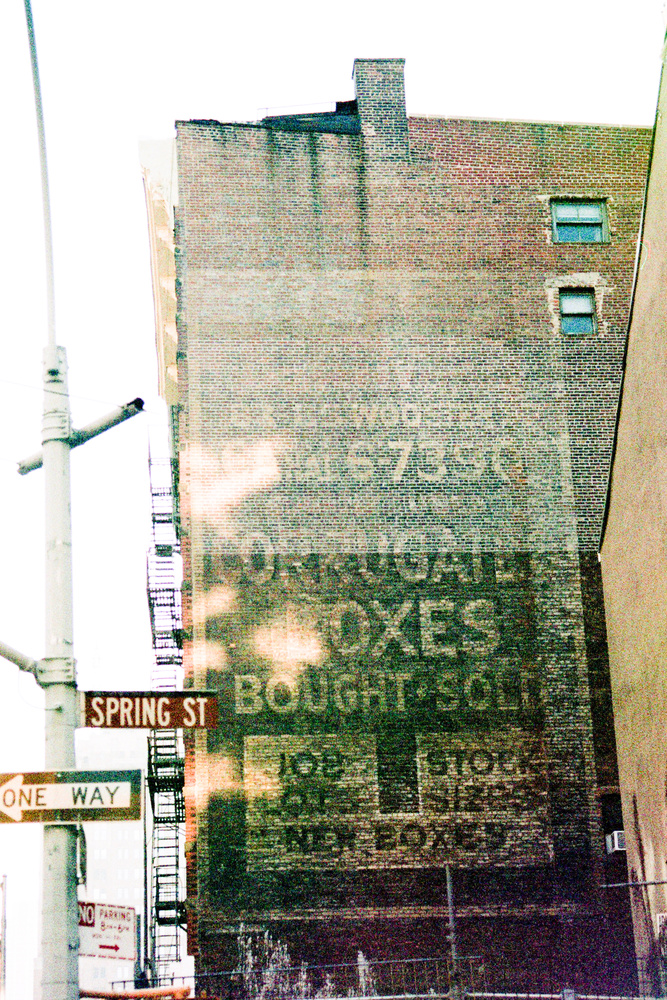 SoHo, NY - Shot with a Minolta Maxxum 7000, expired film
