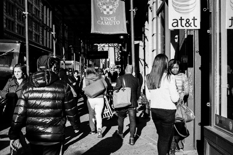 SoHo, NY - Shot with a Minolta Maxxum 7000, expired film