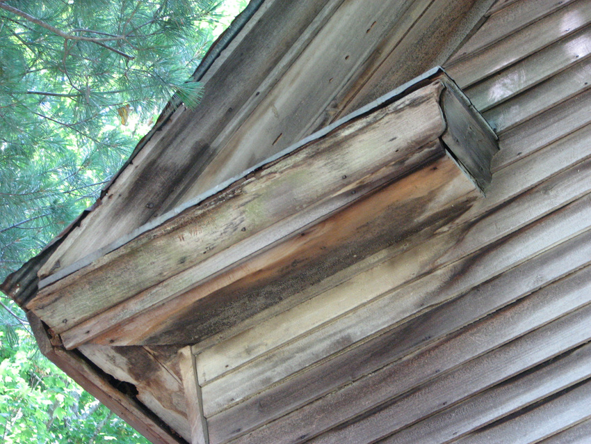 When transformed from log home c.1855, the owners created an elegant Greek Revival farmhouse.