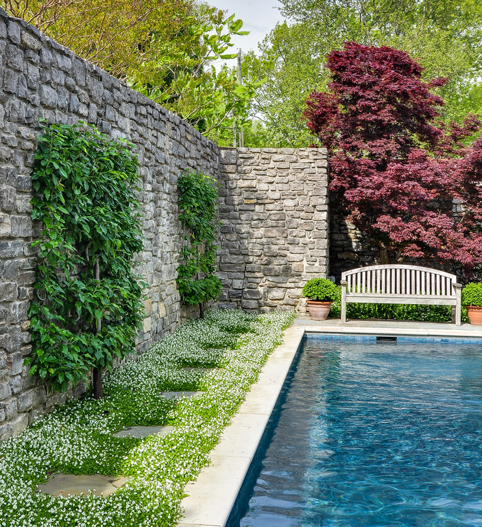 A landscape designed for sculptures is itself a collection of horticultural sculptures.