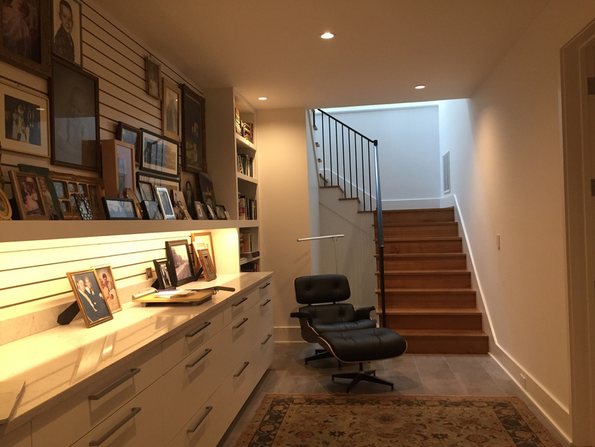 The basement is brand new and great storage and workspace.