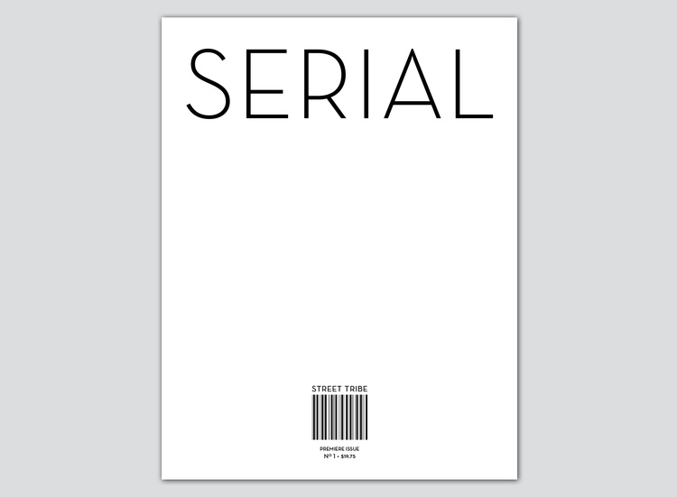 Serial Magazine (concept + art direction + design)