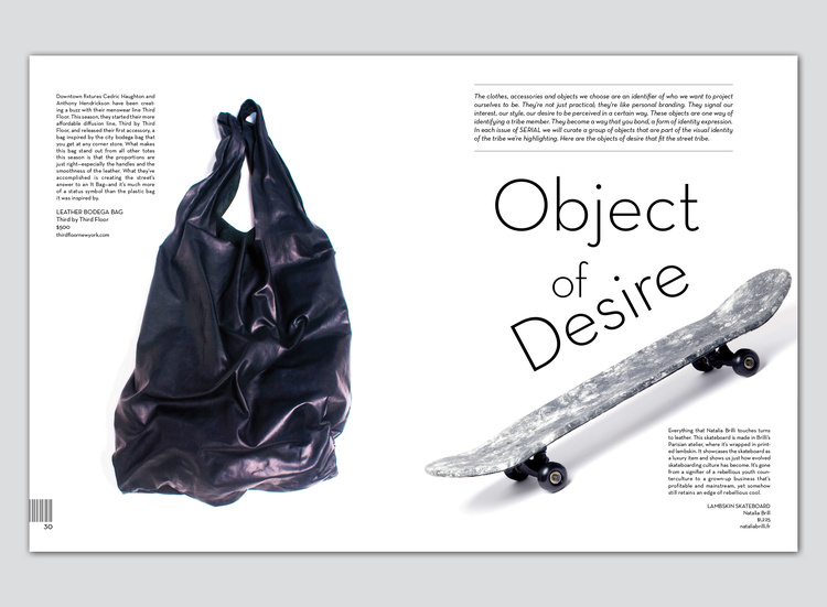 Serial Magazine (concept + art direction + design)