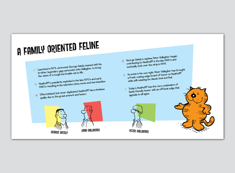 Heathcliff Enterprises: Brand relaunch booklet (concept + art direction + design)