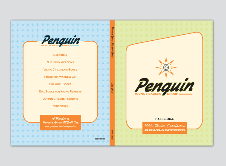 Penguin Young Readers Group: Trade catalog cover (concept + design)