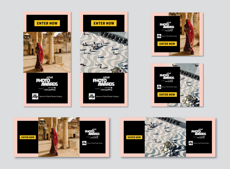 AFAR Media:AFAR Photo Awards Banners(art direction + design)