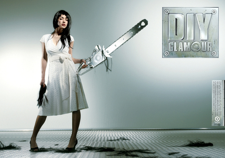 DIY Glamour hairdresser