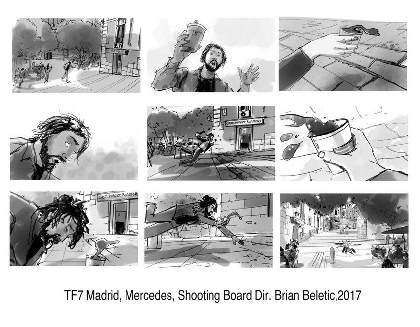 TF7 Madrid, Mercedes, shooting board Dir. Brian Beletic, 2017