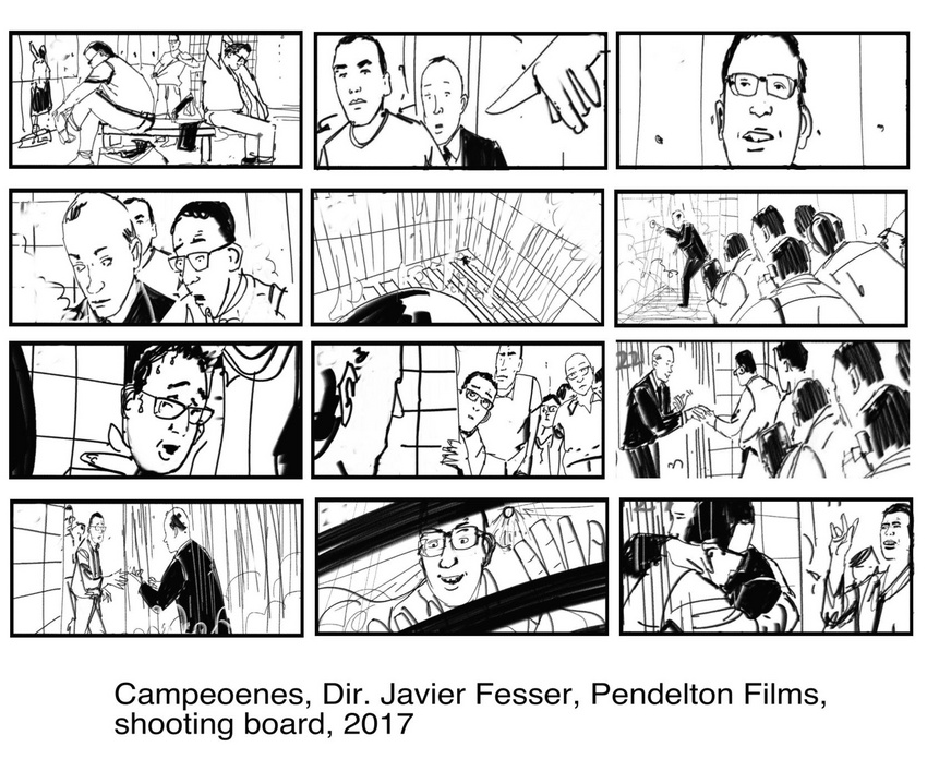 "Campeones", scen from film dir. Javier Fesser, 2017
