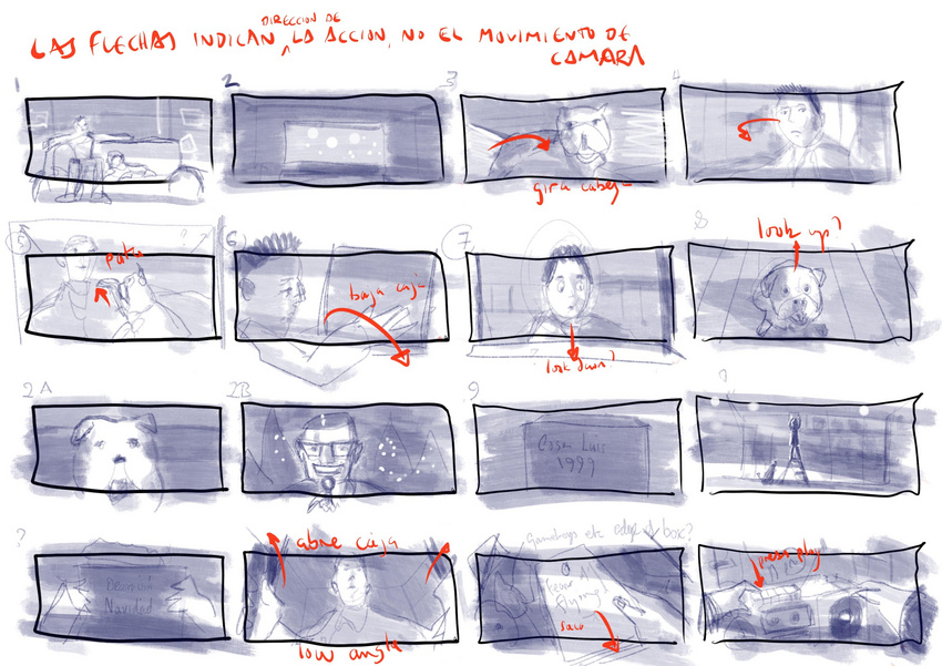 La Joya Producciones Madrid - Nokia/Orange - roughs for shooting board - Dir Alvaro Brechner